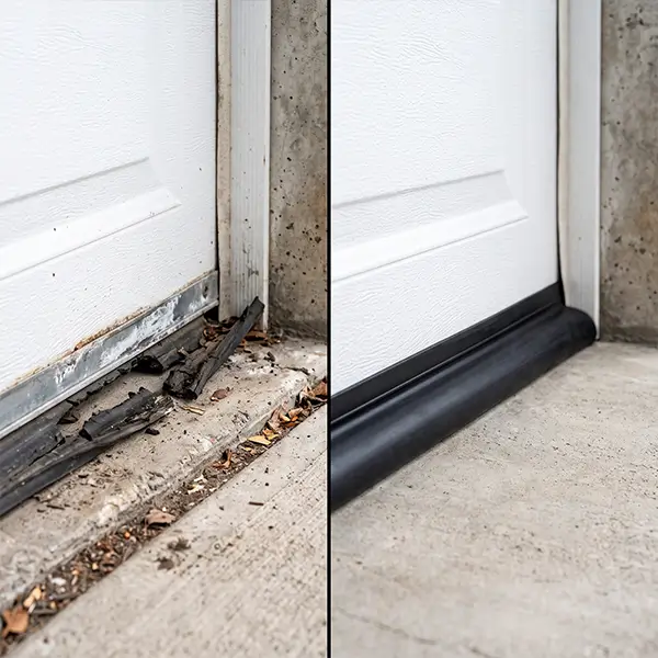Replace garage door parts in Carrollton TX