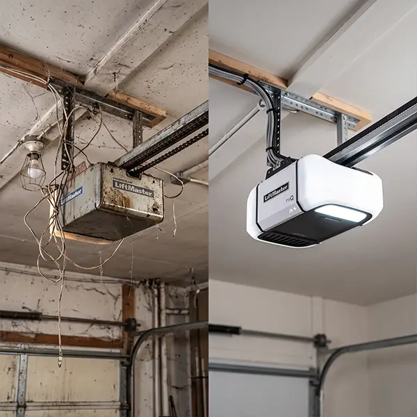 Fixing a failed garage door opener in Carrollton TX