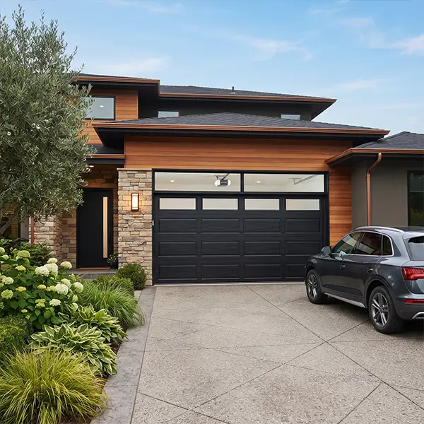 Residential garage door upgrade in Carrollton TX